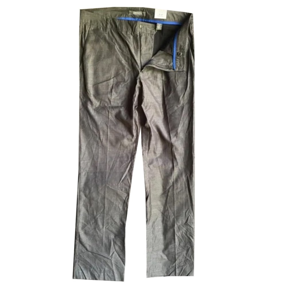 New Kenneth Cole Flat Front Dress Pants straight Mens 33x32